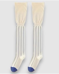 High Heel Jungle - Hi Jinks Over Knee Socks-Ivory