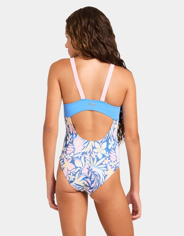 Roxy - Girls 8 to 16 Active Moves One Piece Swimsuit