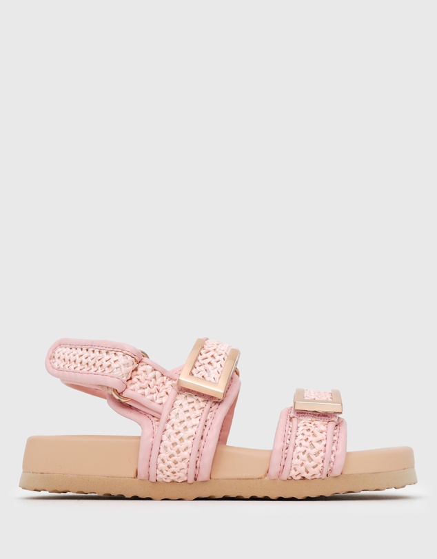 Betts - Majorca Junior Ankle Strap Footbed Sandals