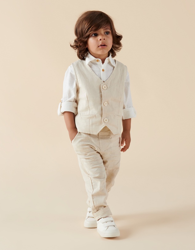Designer Kidz - Finley Linen Pants