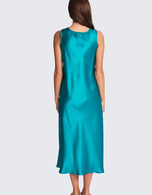 Love and Lustre - Mono Silk Long Nightdress