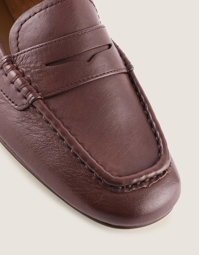 Shelly Shen - Kennedy Loafers Brown Leather