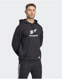 adidas Performance - All Blacks Logo Hoodie Mens