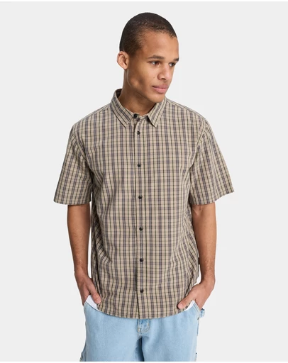 Quiksilver - Mens Stonetown Short Sleeve Shirt