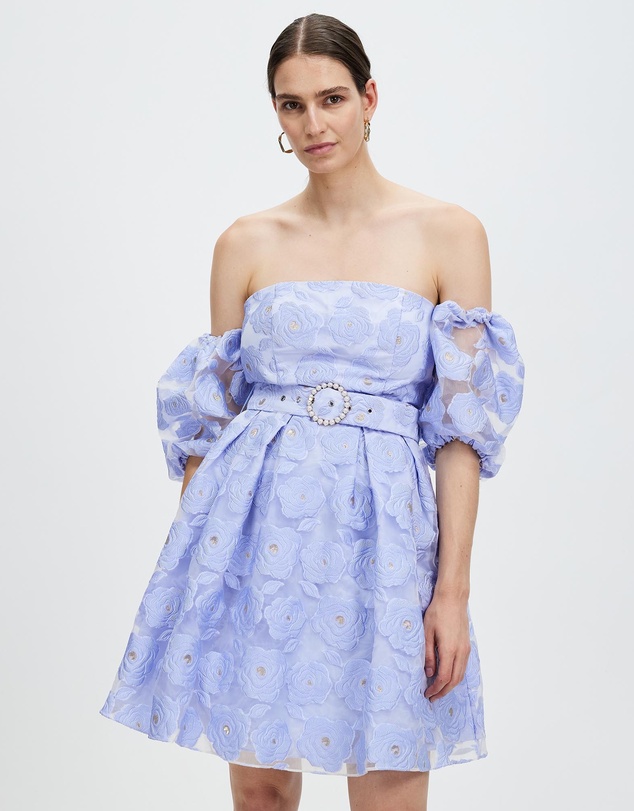 Romance by Honey and Beau - Selena Puff Sleeve Dress