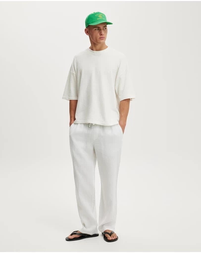 Cotton On - Baggy Linen Pants