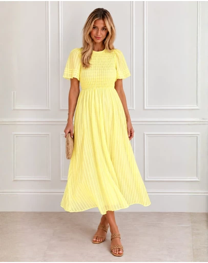 Esther & Co - Iolana Dress - Sunshine