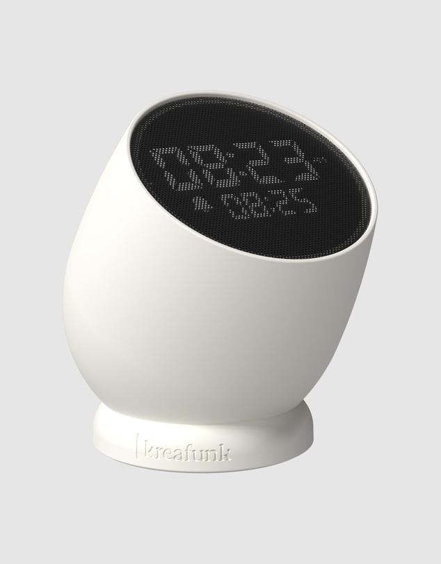 Kreafunk - Kreafunk Bell Alarm Clock - White