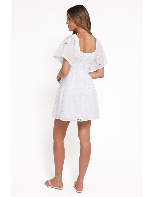 Petal & Pup - Tierney Mini Dress - White