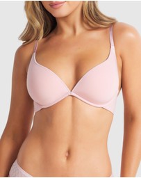 Fine Lines - Cotton Plunge Bra