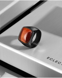 Eclectics - Viking Ring - Stainless Steel Black