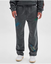 GUESS Originals - GUESS Originals x Batman Signal Trackpants