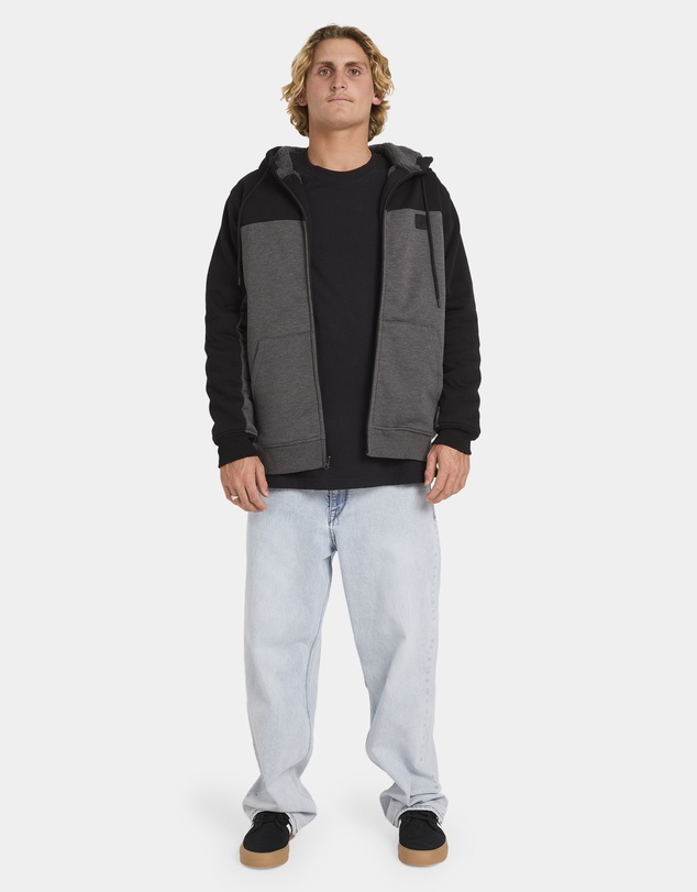Volcom - Mens Division Lined Zip Up Hoodie