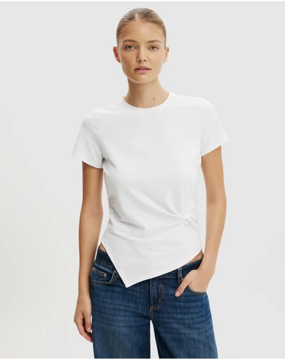 Cotton On - Twist Short Sleeve Tee