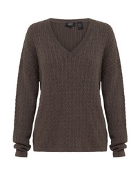 Oxford - Drew Cable V-Neck Knit