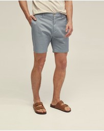 Oxford - Tom Cotton Stretch Shorts
