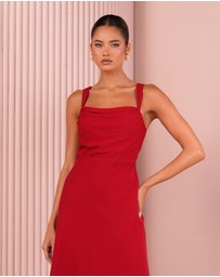 Azzurielle - Kayla Cowl Neck Gown