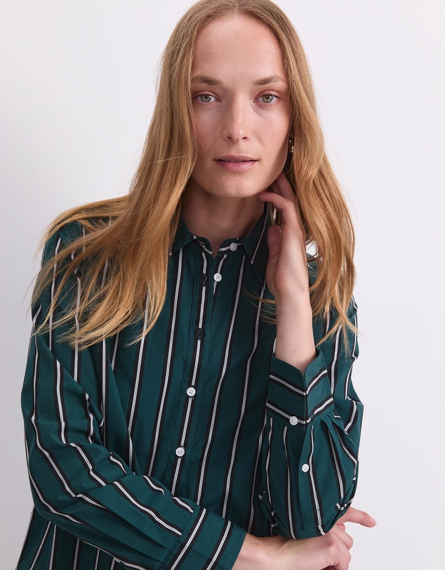 Sportscraft - Jade Stripe Long Sleeve Shirt