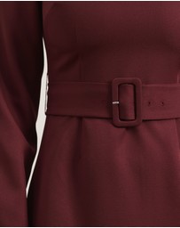 Atmos&Here - Pia Tailored Belted Mini Dress