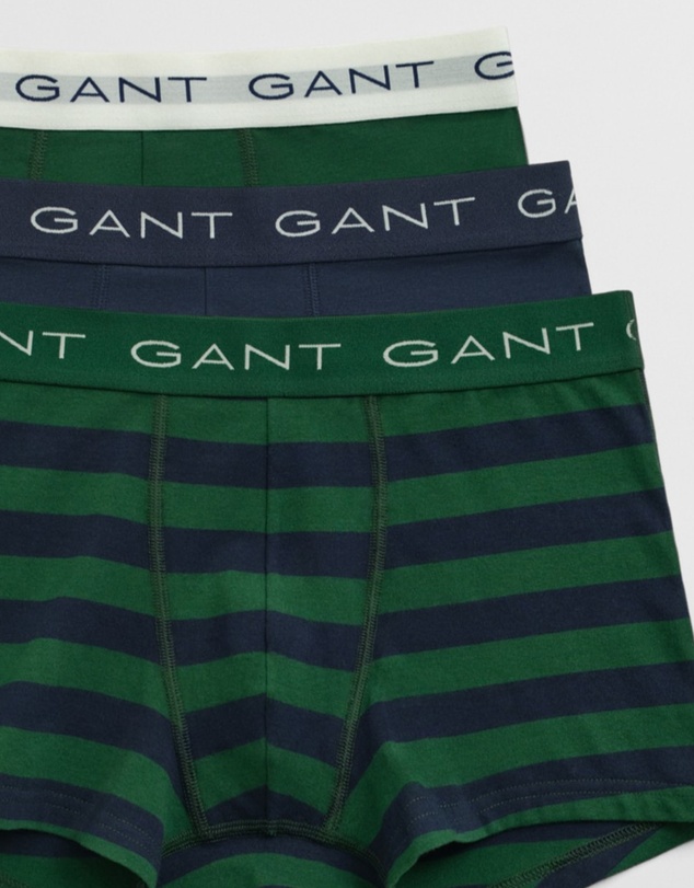 Gant - 3-Pack Striped Trunks
