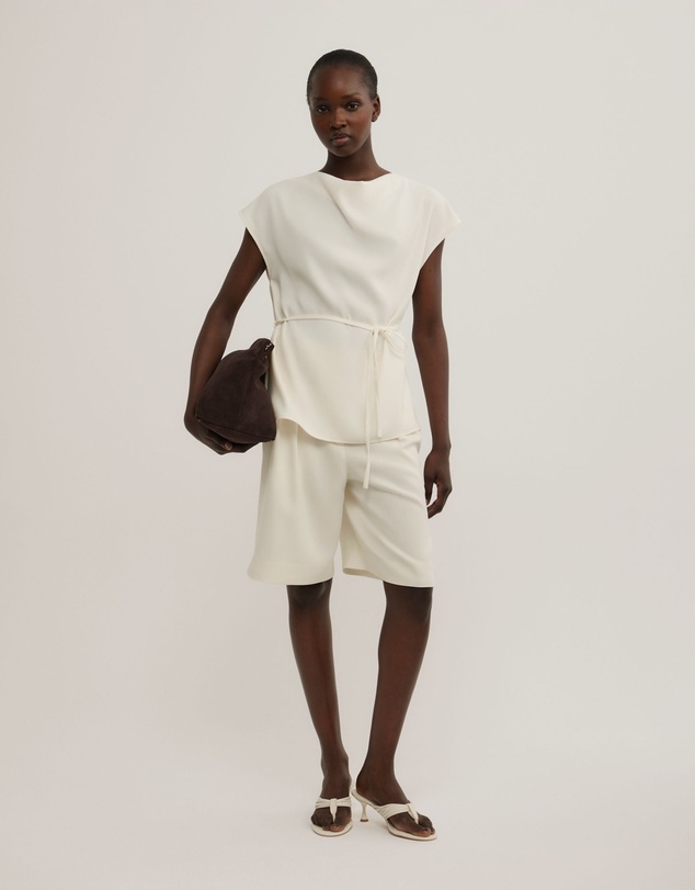 Witchery - Cowl Tie Belt Top