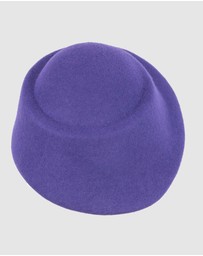 Max Alexander - Purple Winter Felt Designer Hat