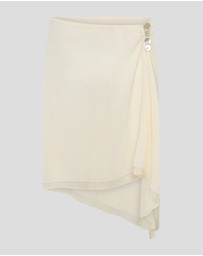 Vacay Swimwear - Aurelia Skirt Off-White