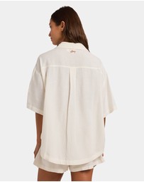 Roxy - Womens Hibiscus SS Shirt