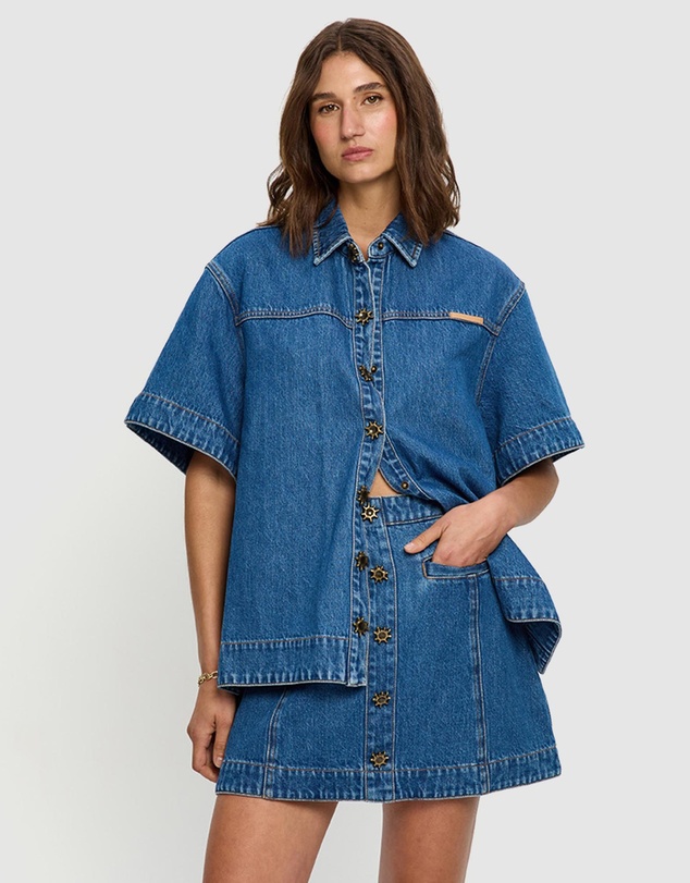 KIVARI - Marla Denim Shirt