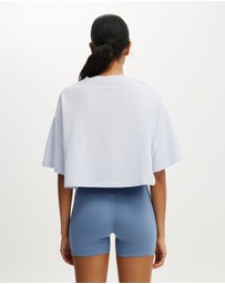 Cotton On Body Active - Cropped Graphic Sporty Tee