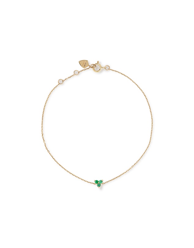 Michael Hill - Emerald Trio Bracelet in 10kt Yellow Gold