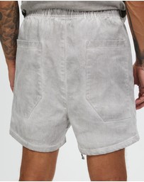 Surrounded By Ghosts - The Kyanite Denim Drawstring Shorts