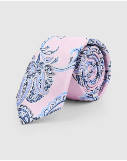 yd. - Delfi Paisley 6.5 Cm Tie