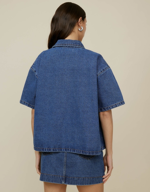 The Fated - Margot Denim Shirt