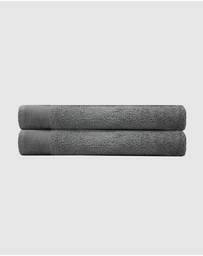 Bambury - Elvire Bath Sheet  2 Pack