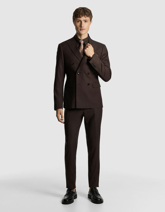 yd. - Luiji Double Breasted Suit Jacket