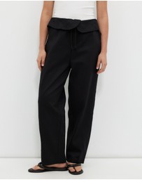 Calli - Valou Fisherman Twill Pants