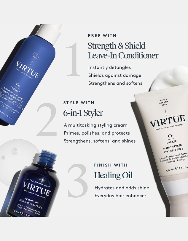 Virtue Labs - Strength & Shield Leave-In Conditioner