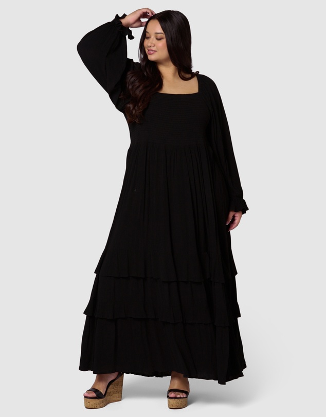 The Poetic Gypsy - Dandelion Drift Maxi Dress