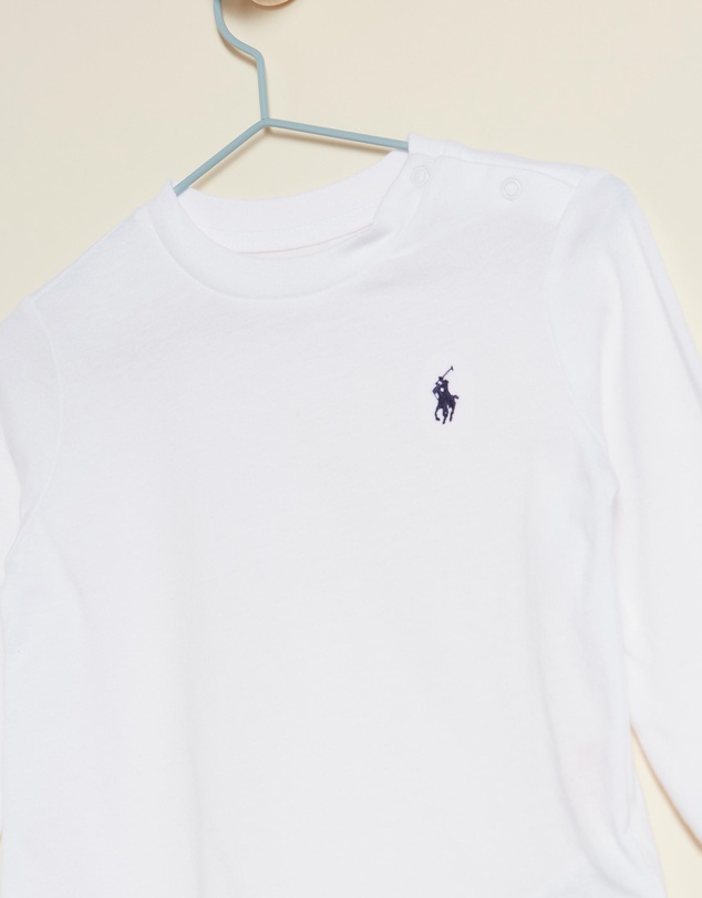 Polo Ralph Lauren - Embroidered Logo LS T-Shirt - Babies