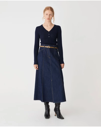 Forcast - Lacey Pointelle Knit