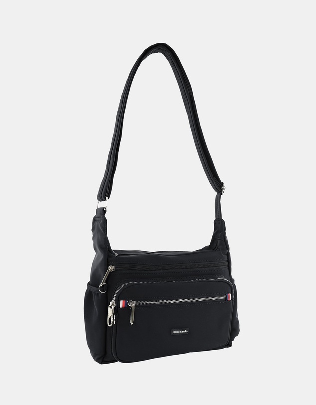 Pierre Cardin - Pierre Cardin RFID Anti-Theft Nylon Crossbody
