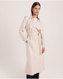 SABA - Karla Wool Longline Trench Coat