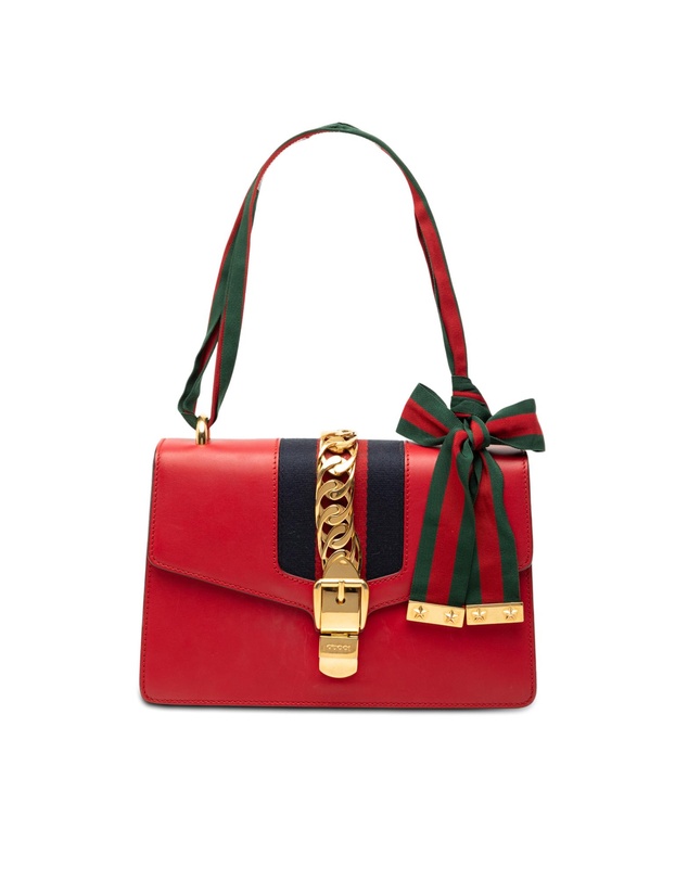Pre-Loved by Azura Reborn - Pre-Loved Small Leather Sylvie Web Satchel