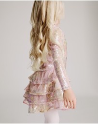 Bardot Junior - Abby Sequin Mini Dress - Kids-Teens