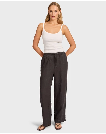 Academy Brand - Riviera Linen Pant