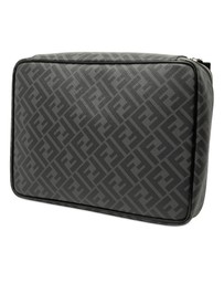 Pre-Loved by Azura Reborn - Pre-Loved Zucca Coated Canvas Surfing Astronaut Clutch