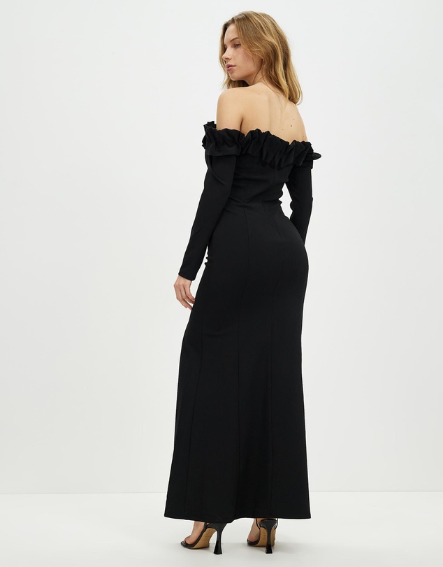 Romance by Honey and Beau - Aria Off Shoulder Maxi Dress