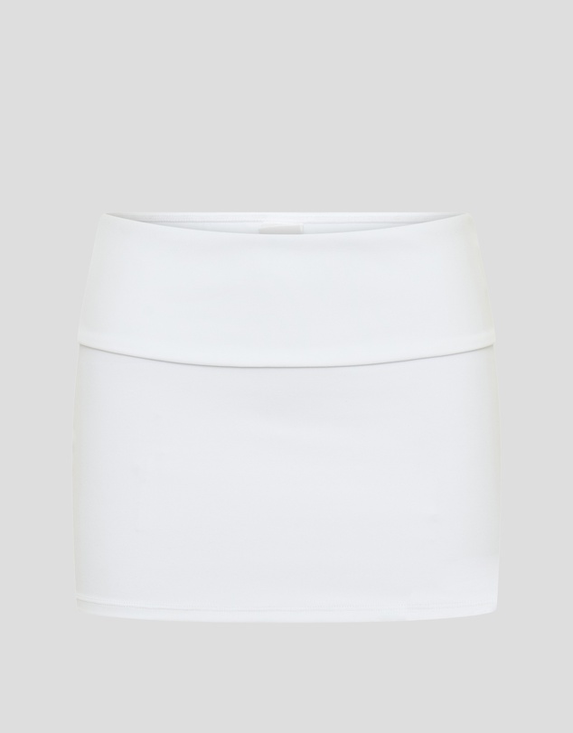Vacay Swimwear - Mila Skirt White