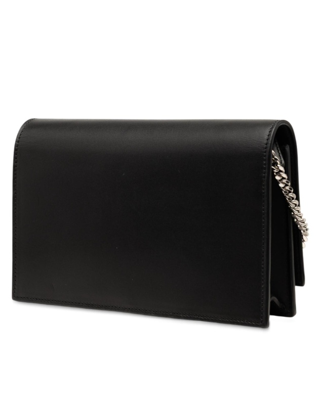 Pre-Loved by Azura Reborn - Pre-Loved Calfskin Cloud Star Applique Classic Monogram Kate Tassel Wallet on Chain